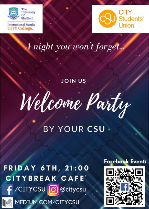 Welcome Party by the Students Union CSU