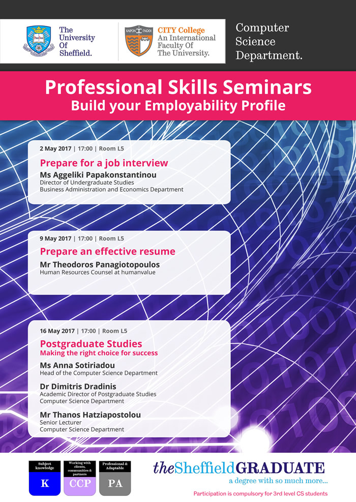 Professional Skills Seminars