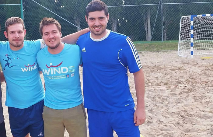 CITY College students participate in football and beach soccer matches
