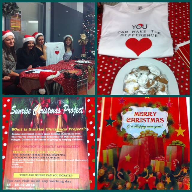 Christmas Charities by our students
