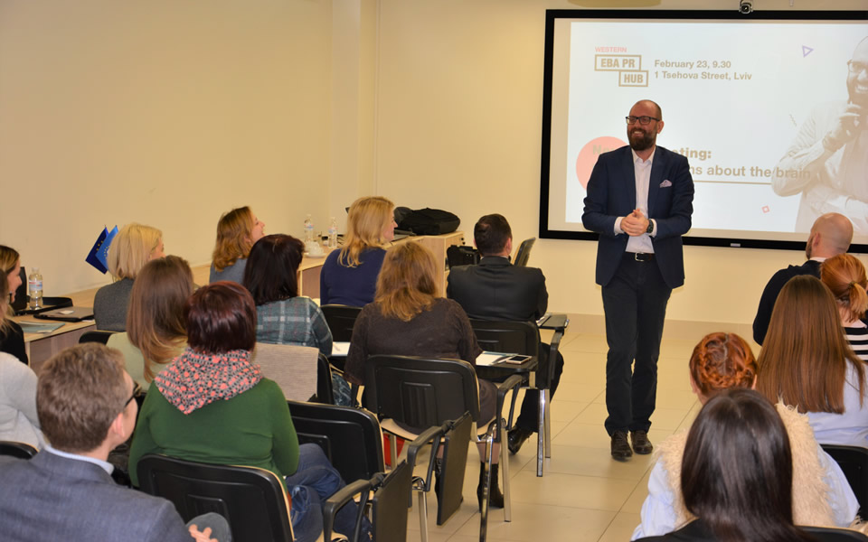 Dr Nikolaos Dimitriadis, Lecturer and the International Faculty CITY College, delivered an insightful seminar on Neuromarketing, in Lviv