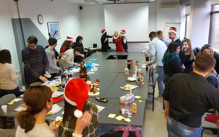 CITY College English Studies Department got us into the festive spirit with its Christmas Gathering!CITY College English Studies Department got us into the festive spirit with its Christmas Gathering!