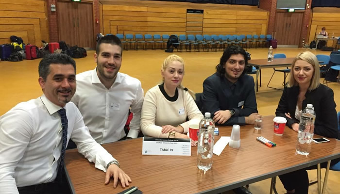 Our team comprised five students from our academic departments, namely, Ioannis Zafiridis, Nikolaos Mantsios, Maria Gourmou, Tringa Krasniqi and Filip Stefanovic entered this year’s IBM Universities Business Challenge (UCB) representing the University of Sheffield International Faculty, CITY College.