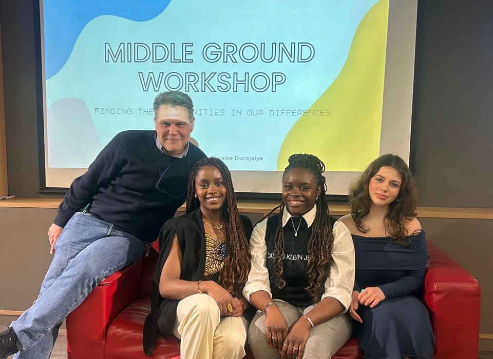 Middle Ground Workshop by University of York students at CITY College
