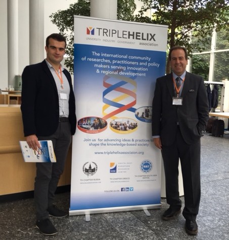 The International Faculty CITY College and SEERC, were represented at the XIV Triple Helix Association Conference by Prof. Panayiotis Ketikidis and Dr Adrian Solomon