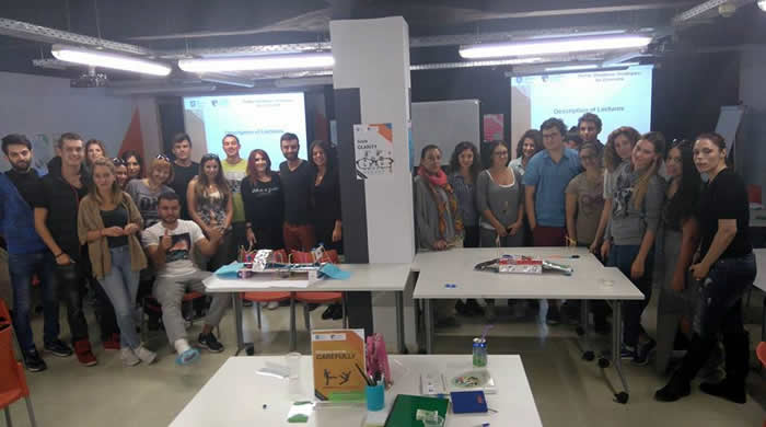Dr Dimitris Nikolaidis, Head of the Business Administration and Economics Department, delivered the first class of the Public Relations unit to postgraduate students attending the MA in Marketing Advertising and Public Relations and MA in Digital Marketing & Social Media programmes in Thessaloniki. 