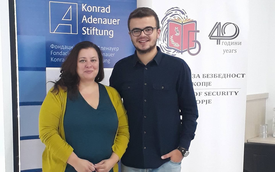 Dr Alexandra Prodromidou and Mr Erigon Kastrati took part in the Summer School on Migration and Refugee Security Challenges