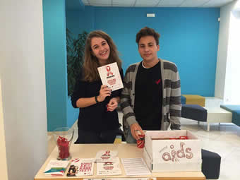 World AIDS Day - CITY College students raise awareness on campus