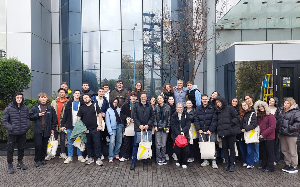A Day at Alumil - CITY College students get insights about Organisational Behaviour during visit at Alumil Kilkis plant