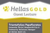 Guest Lecture by Hellas Gold