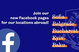 New Facebook pages for the International Faculty's locations abroad