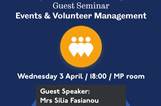 Guest Seminar on Events & Volunteer Management