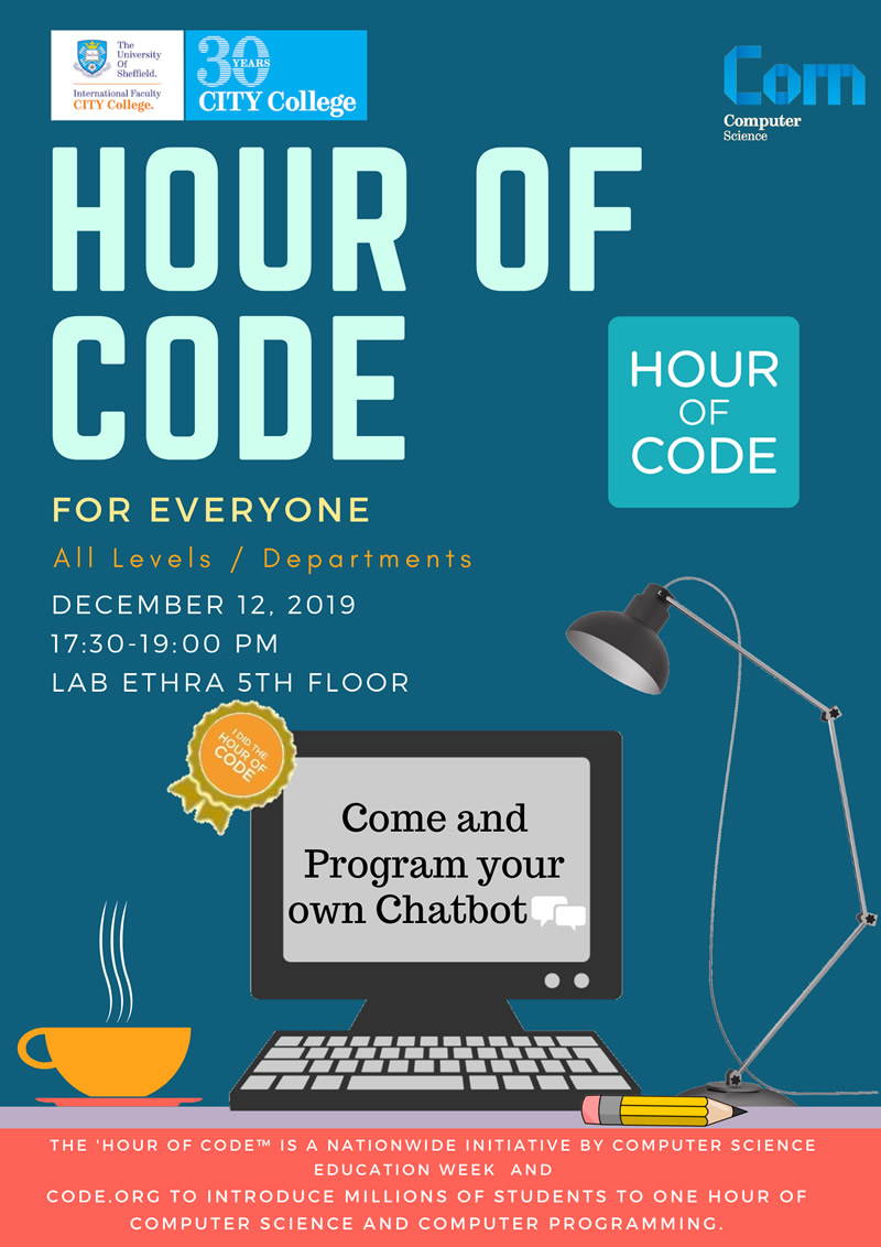 Hour of Code 2019 at CITY College