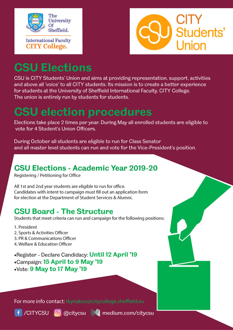 CSU Elections 2019-20