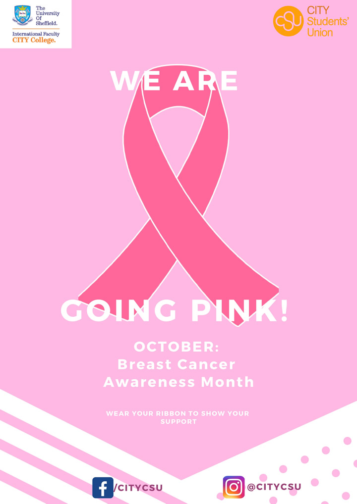 Going Pink - Breast Cancer Awareness campaign by the CSU