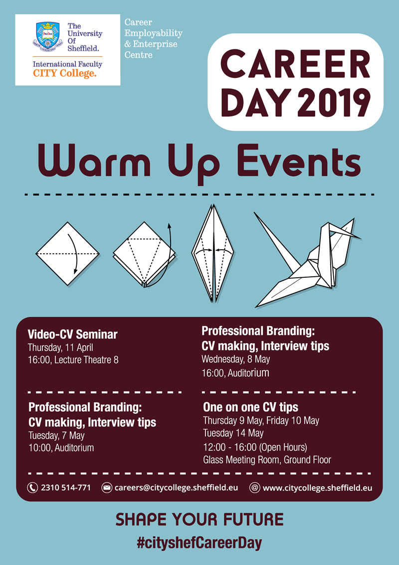 CITY College Career Day 2019 - Warm up events