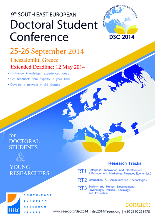 9th South East European Doctoral Student Conference
