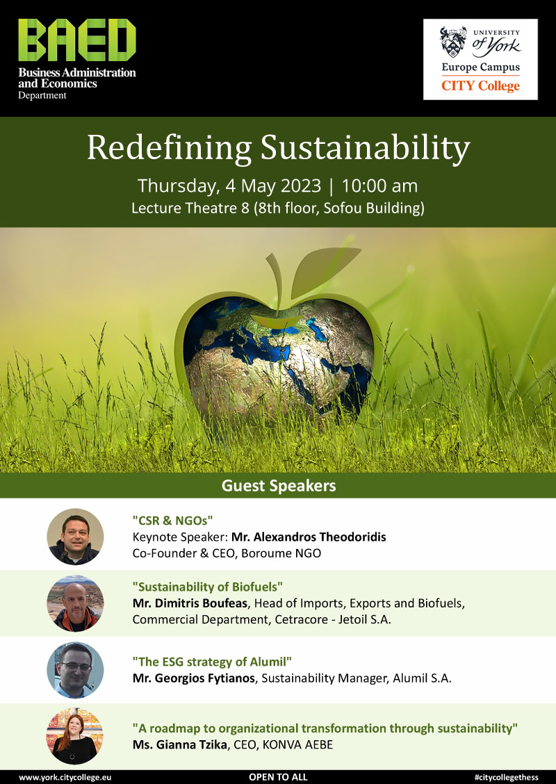 Redefining Sustainability