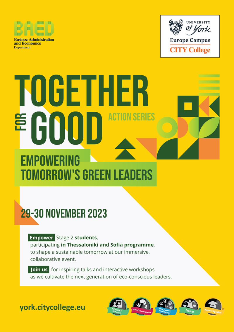 Empowering Tomorrow's Green Leaders | Together for Good Action Series