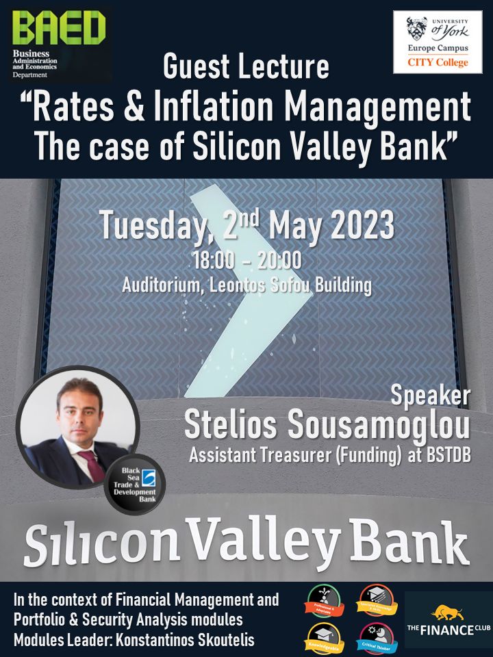Rates and Inflation Management. The case of Silicon Valley Bank