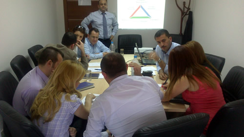 Training workshop for Fibank by Dr. Nikolaidis in Tirana