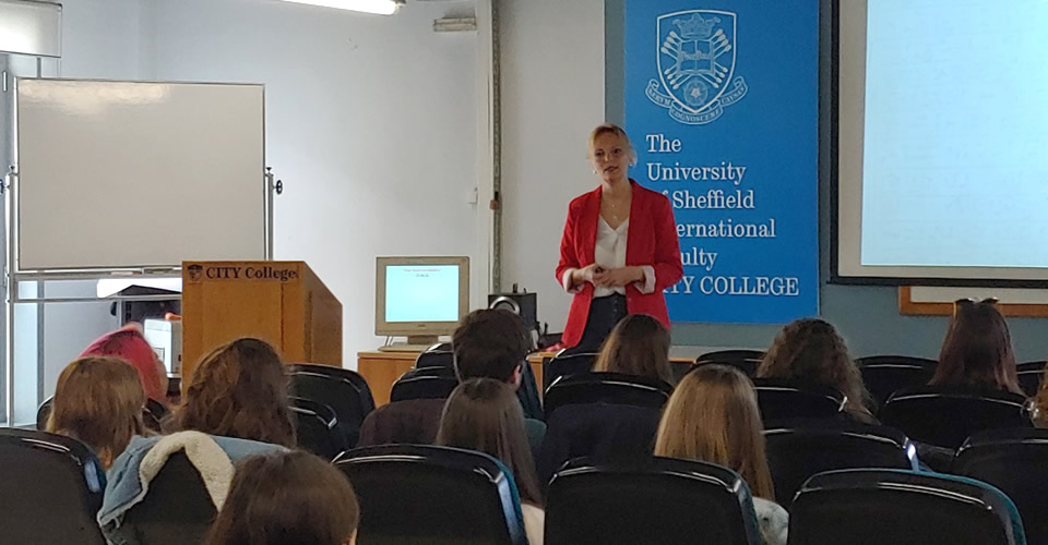 Dr. Thomai Alexiou addressed the matter of vocabulary in her seminar titled: Measuring Vocabulary in Young ESL Learners