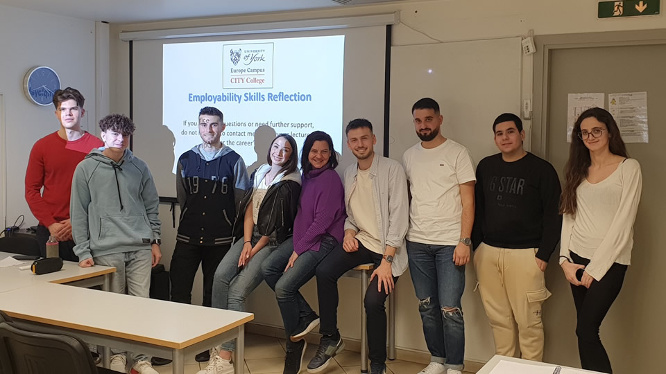 Employability Skills Seminar for Computer Science students by Dr Stamatopoulou