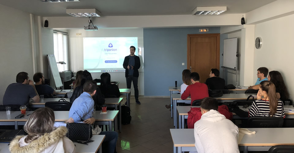 Entrepreneurs Talk for undergraduate business students of the International Faculty CITY College