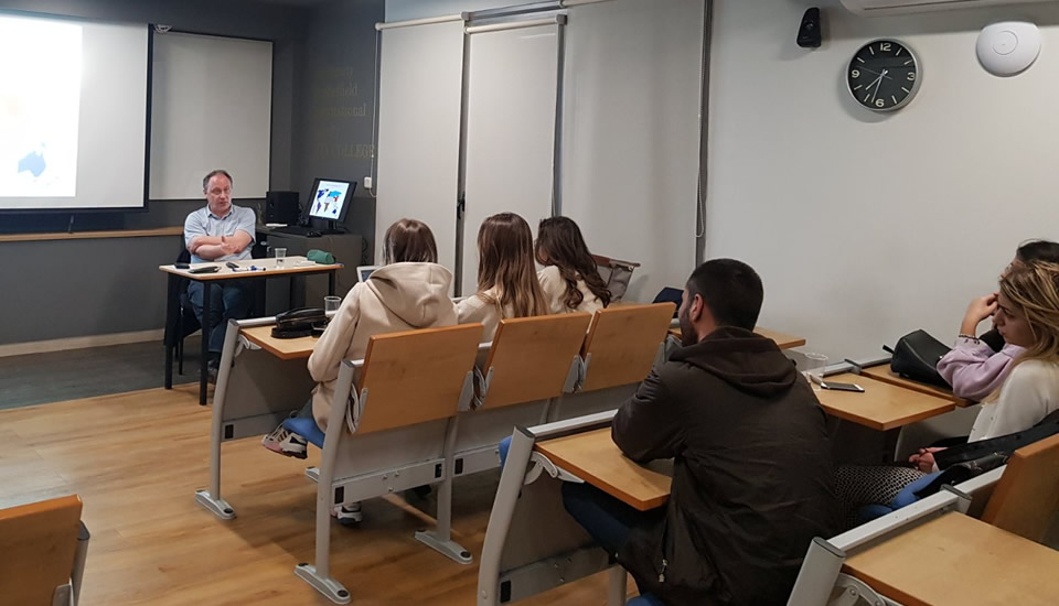 Guest Lecture on The Economics of Happiness by Mr. Francis Munier, at CITY College in Thessaloniki