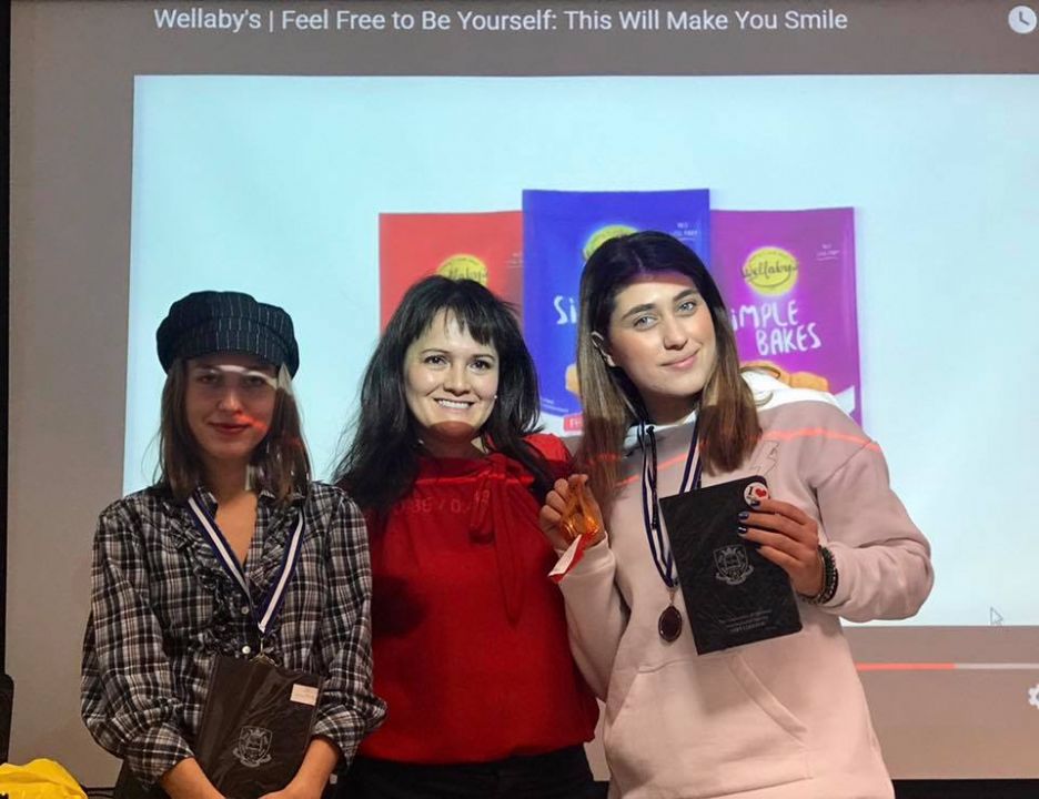 CITY College Marketing students develop viral adverts for Wellaby's - 1st place