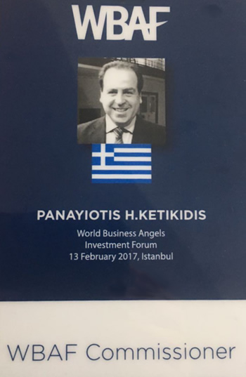 Prof. Panayiotis Ketikidis, Vice Principal of the International Faculty, CITY College and Chairman of SEERC, was appointed as WBAF Commissioner for Greece