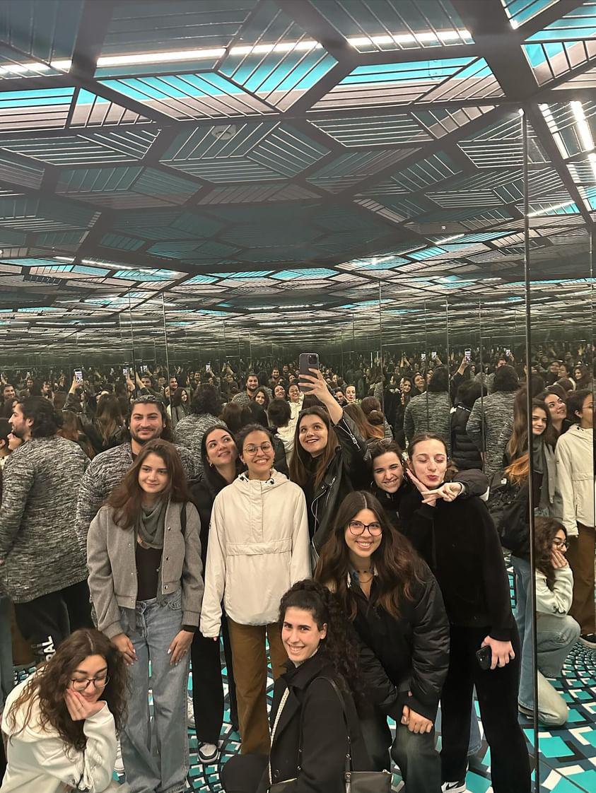 Our Psychology students explored the illusionary world at Thessaloniki's Museum of Illusions