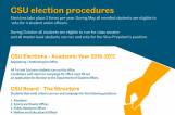 CSU Elections - Academic year 2016-17