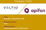 Company Visit to Veltio and Apifon by Computer Science students