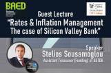 Guest lecture: Rates & Inflation Management. The case of Silicon Valley Bank