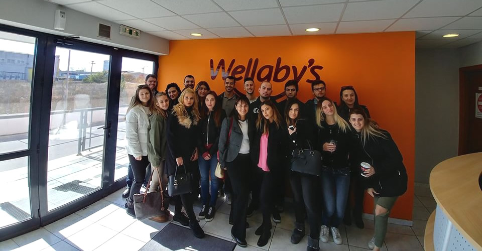 The International Faculty Business Administration and Economics Department students participated in a company visit at Unismack and their brand Wellaby’s
